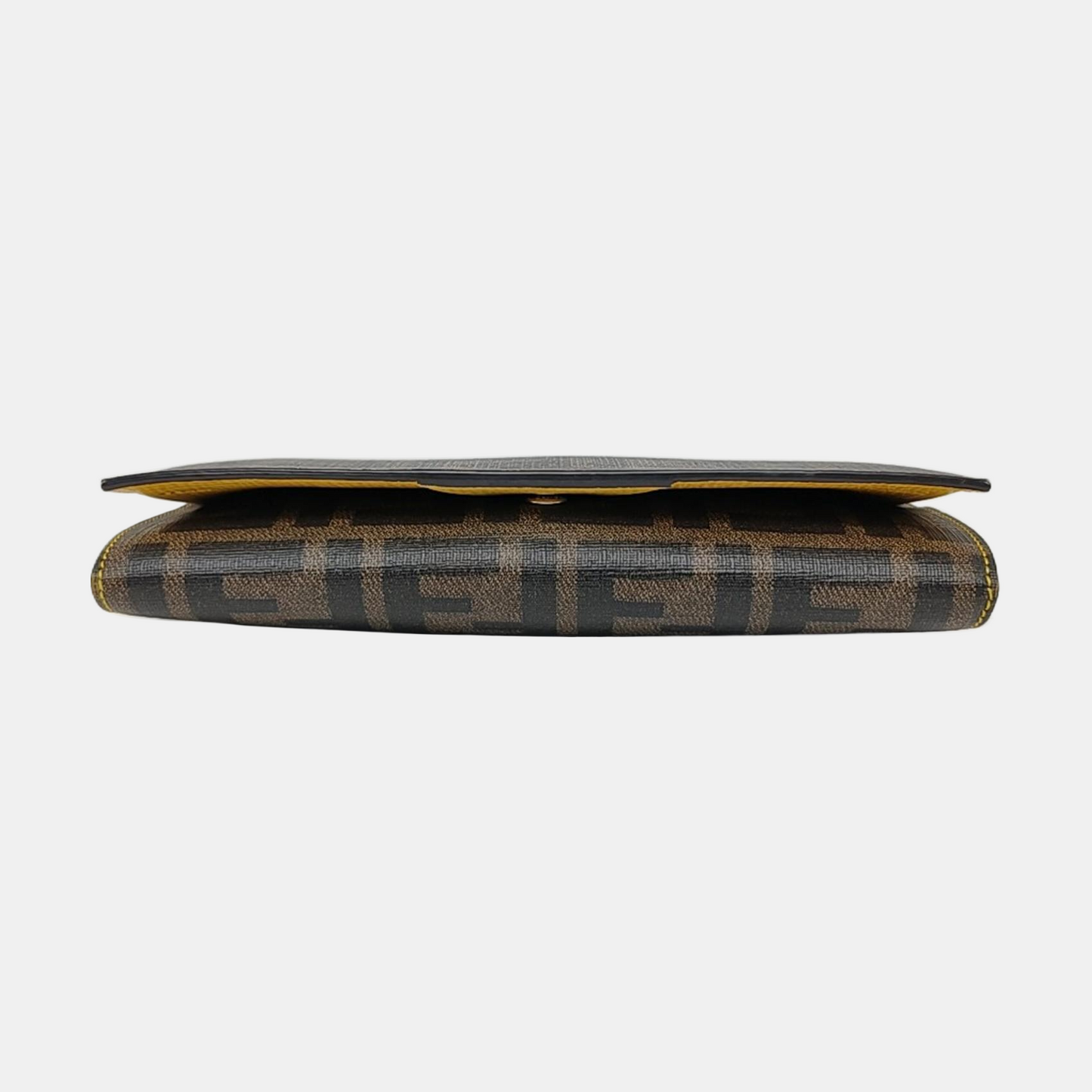FENDI 棕色涂层帆布双F钱包 Complete Accessories-(SKU)-956796793