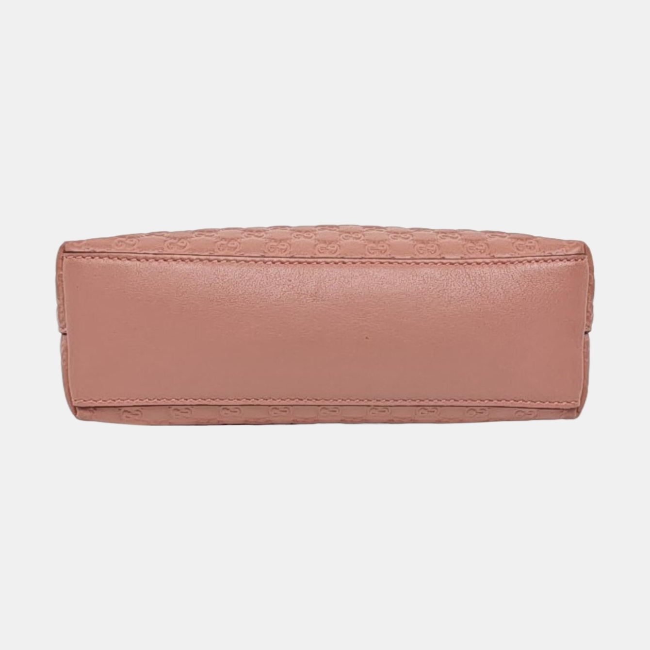 GUCCI Pink Calfskin Monogrammed Handbag Golden hardware-(SKU)-956988903