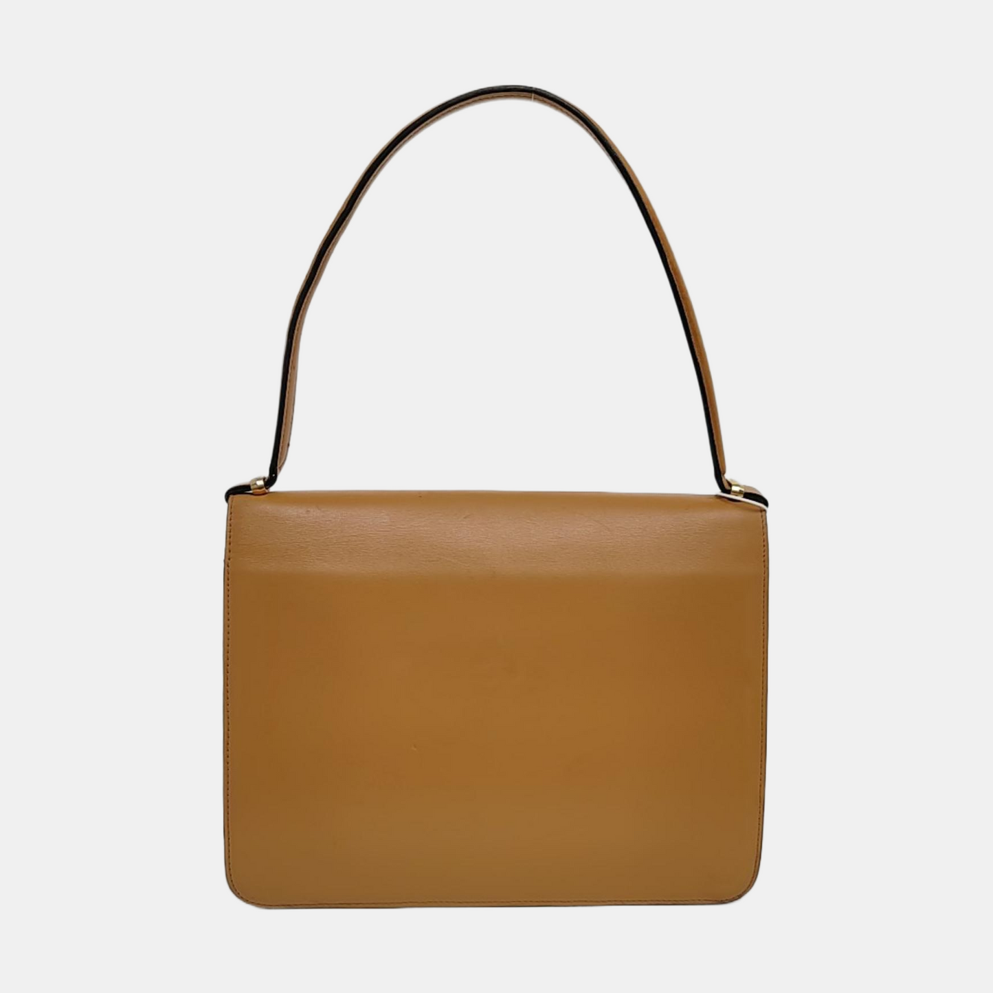 DIOR Brown Cowhide Single Shoulder Bag Tote Golden hardware-(SKU)-957129758
