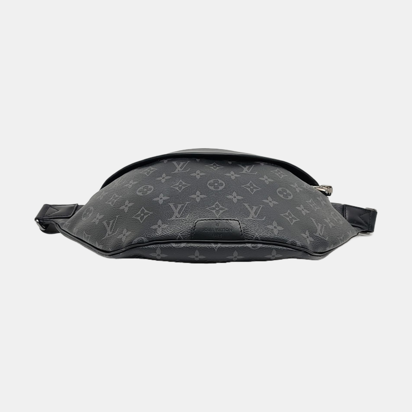 LOUIS VUITTON DISCOVERY Gray Coated Canvas Monogram Fanny Pack Crossbody Bag Chest Bag/Belt Bag Silver Hardware-(SKU)-956938229