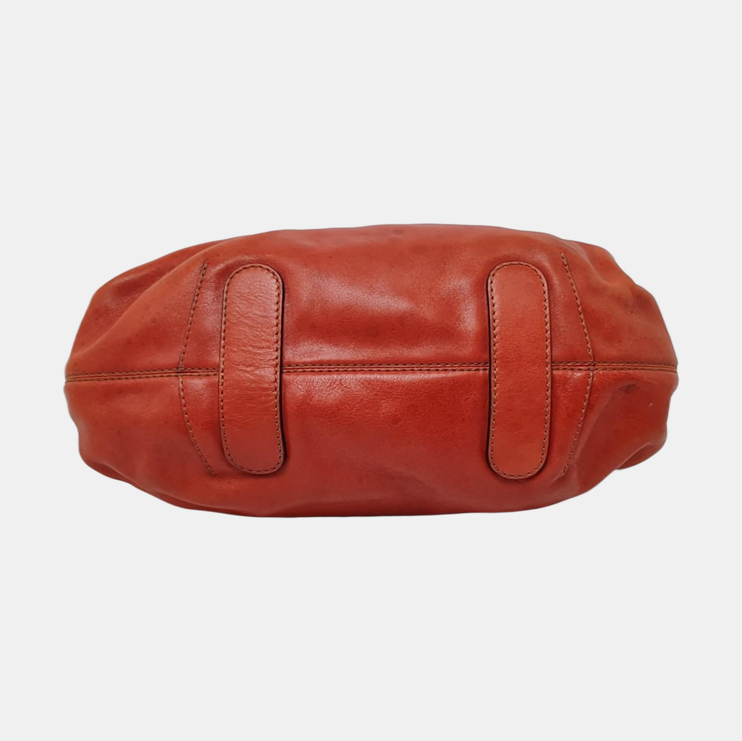 LOEWE Red Cowhide Tote Bag Golden hardware-(SKU)-957327869