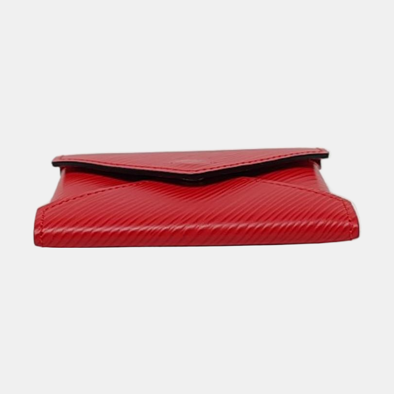 LOUIS VUITTON KIRGAMI 红色EPI牛皮水波纹钱包 Golden hardware-(SKU)-957269073