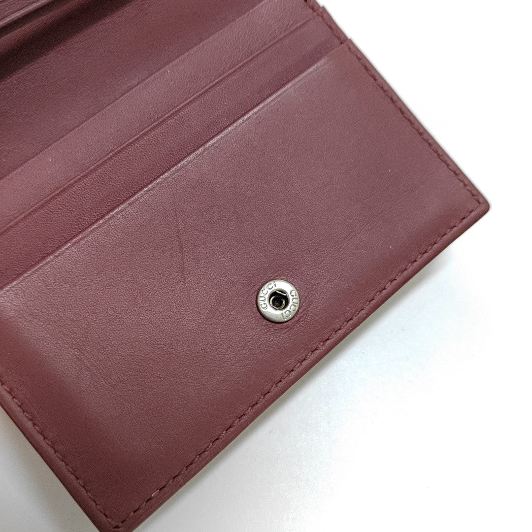 GUCCI GG Blooms Beige Coated Canvas Monogrammed Wallet Silver Hardware Complete Accessories-(SKU)-957577379