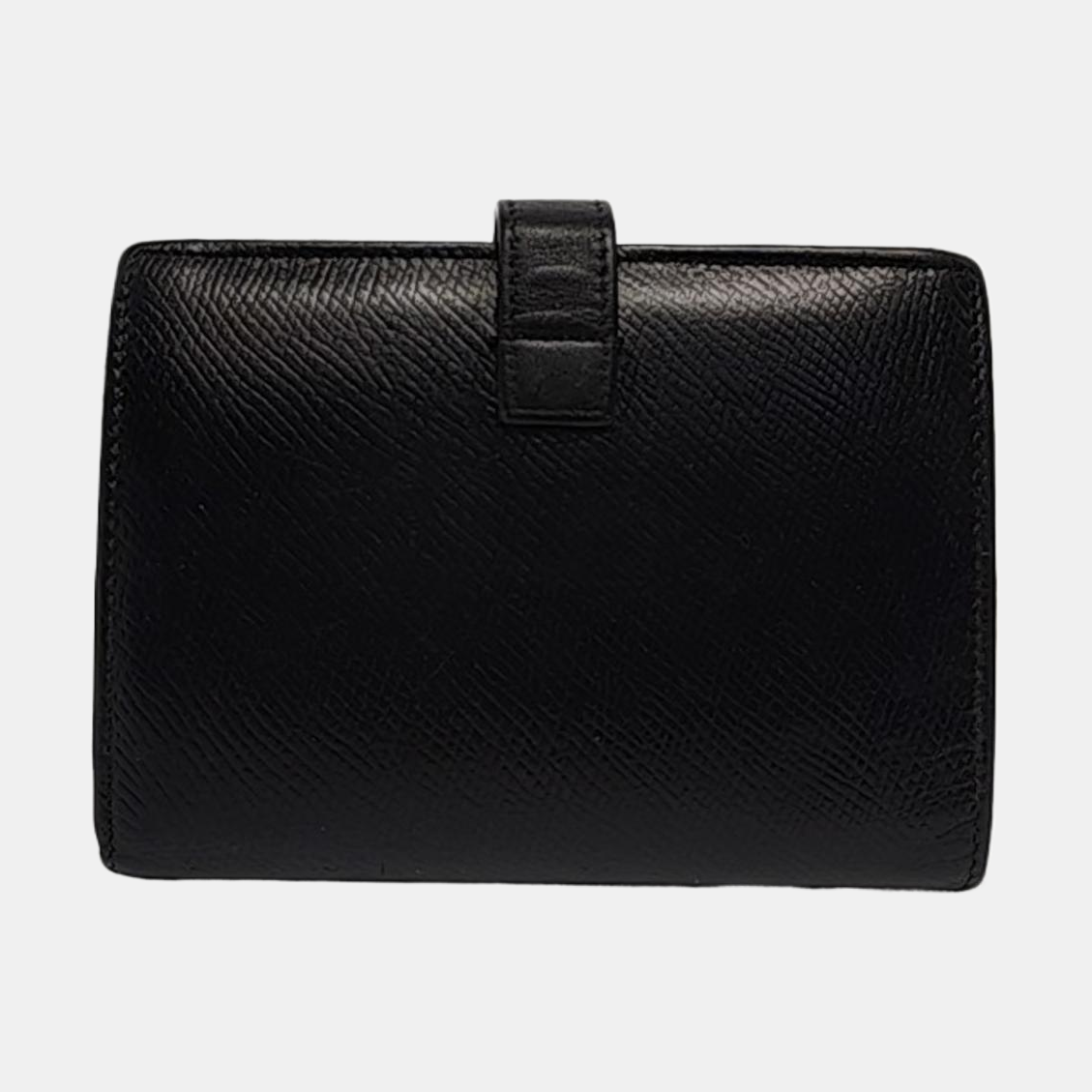 CELINE Medium size Black Cowhide Wallet Golden hardware-(SKU)-957043461