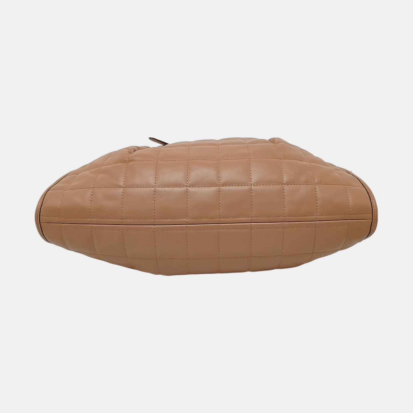 GUCCI Deco Medium Camel Leather Quilted Single Shoulder Bag with Gold Hardware 3 Removable Straps-(SKU)-957612728