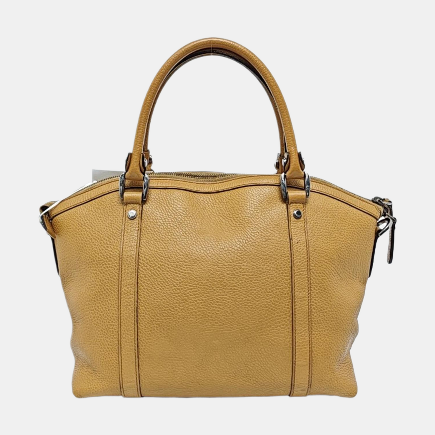 GUCCI Microguccissima Brown Cowhide Handbag Silver Hardware-(SKU)-957550870