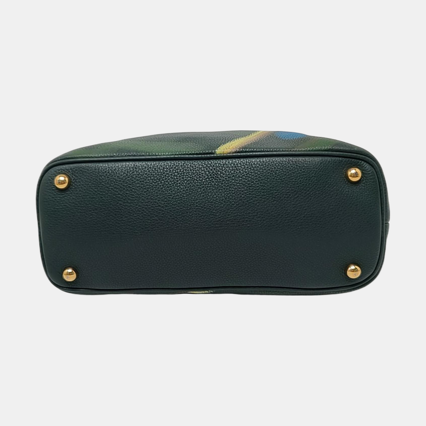 BURBERRY Multicolor Cowhide Print Single Shoulder Bag Tote Bag Golden hardware Removable shoulder strap-(SKU)-957696846