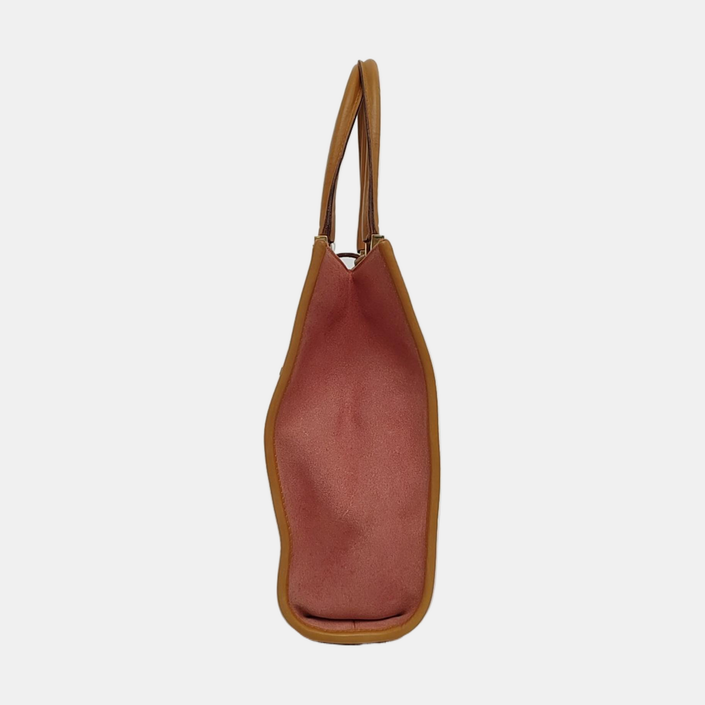 GUCCI Jackie 1961 Nude Pink Suede Buckle Handbag Single Shoulder Bag Golden hardware-(SKU)-958003258