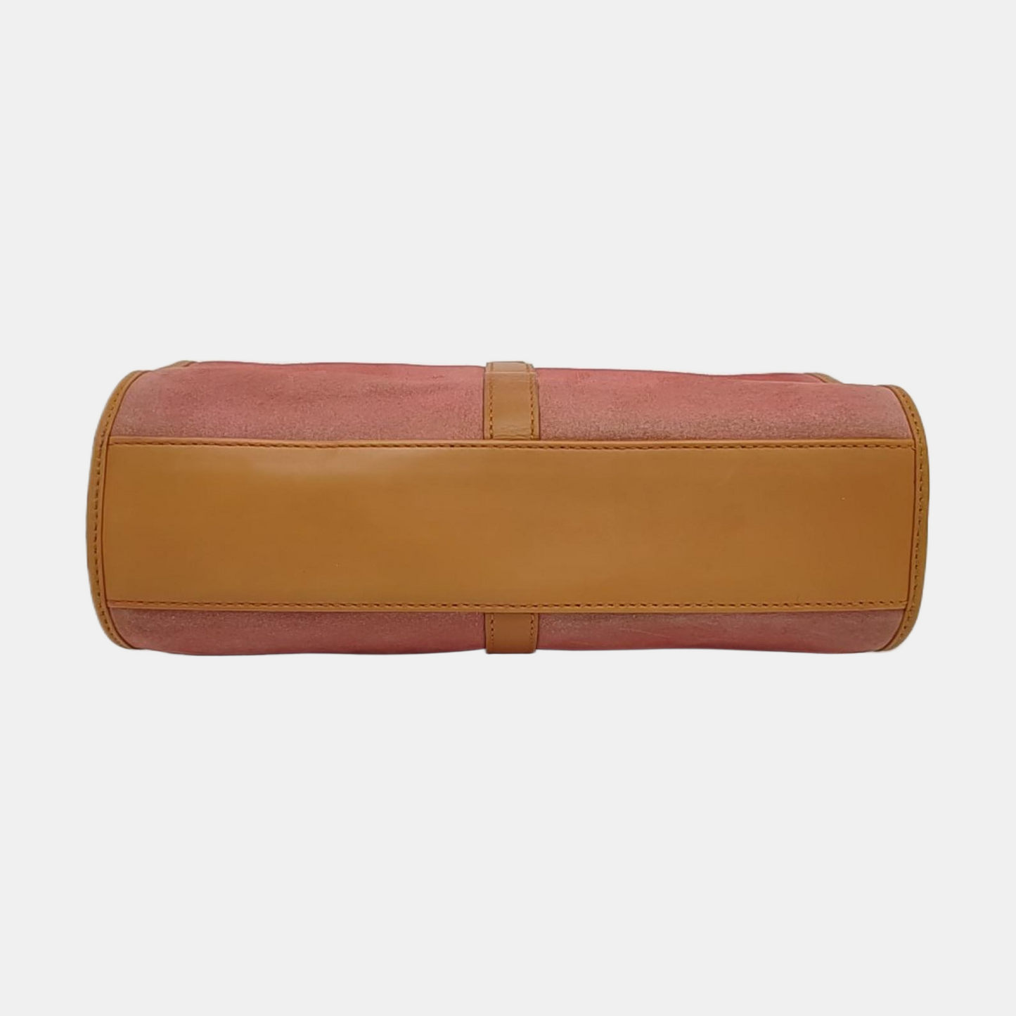 GUCCI Jackie 1961 Nude Pink Suede Buckle Handbag Single Shoulder Bag Golden hardware-(SKU)-958003258