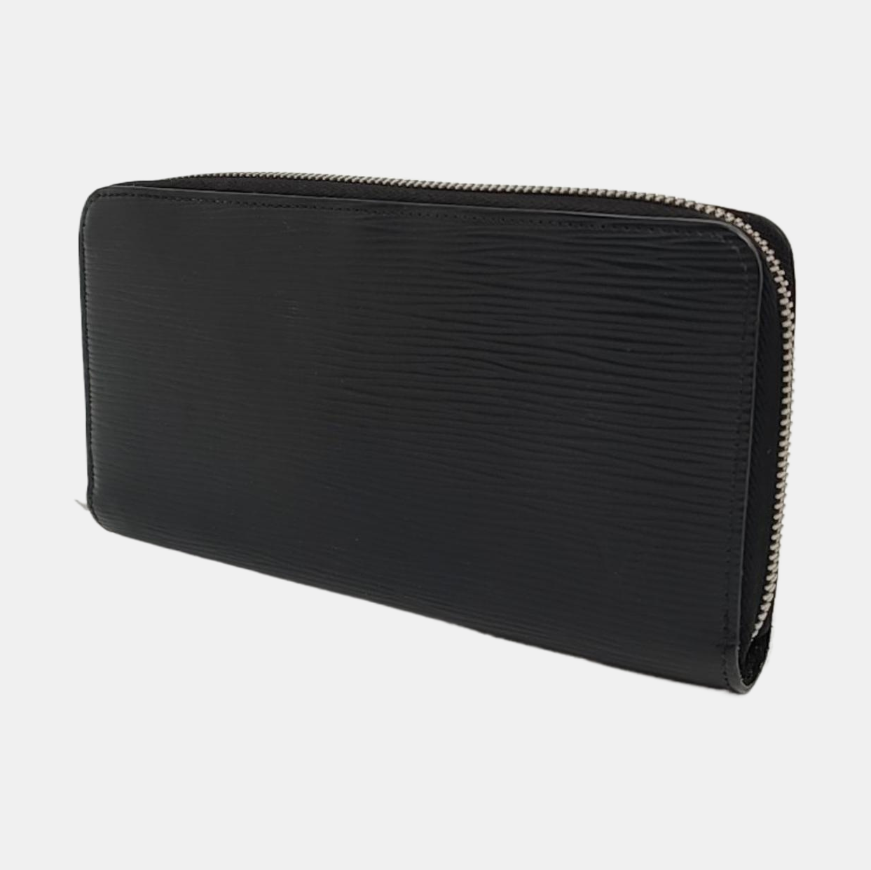 LOUIS VUITTON BlackEPI牛皮水波纹钱包 Silver Hardware-(SKU)-957987232