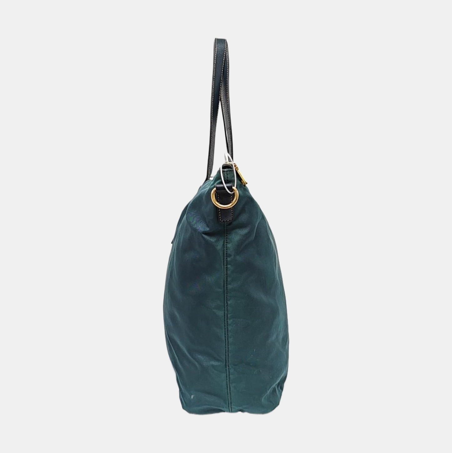PRADA Tote bag Blue Nylon Logo Single Shoulder Bag Crossbody Tote Bag Golden hardware Removable shoulder strap-(SKU)-958133297