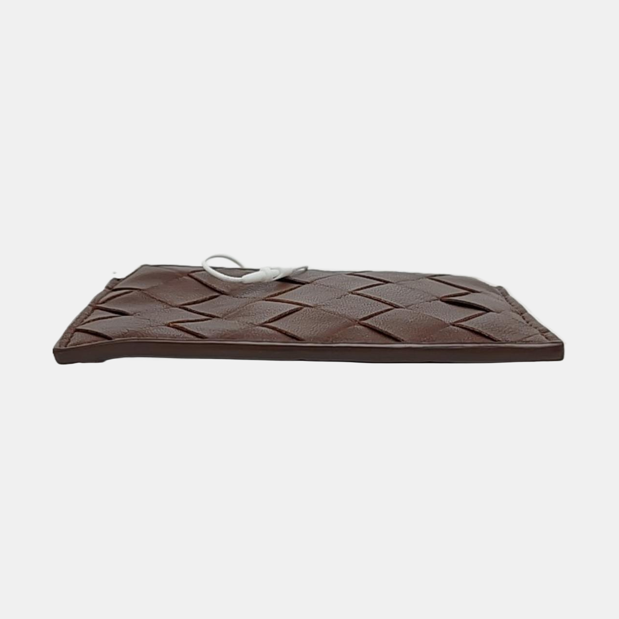 BOTTEGA VENETA Brown Cowhide Woven Wallet-(SKU)-958077989
