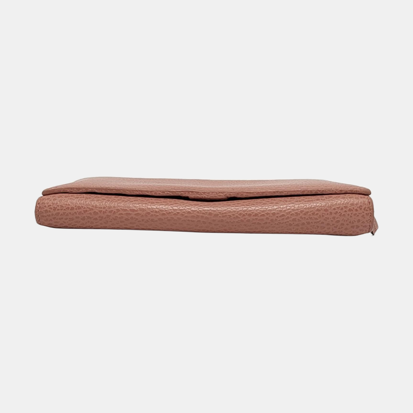 GUCCI Swing Pink Cowhide Wallet Golden hardware-(SKU)-958526123