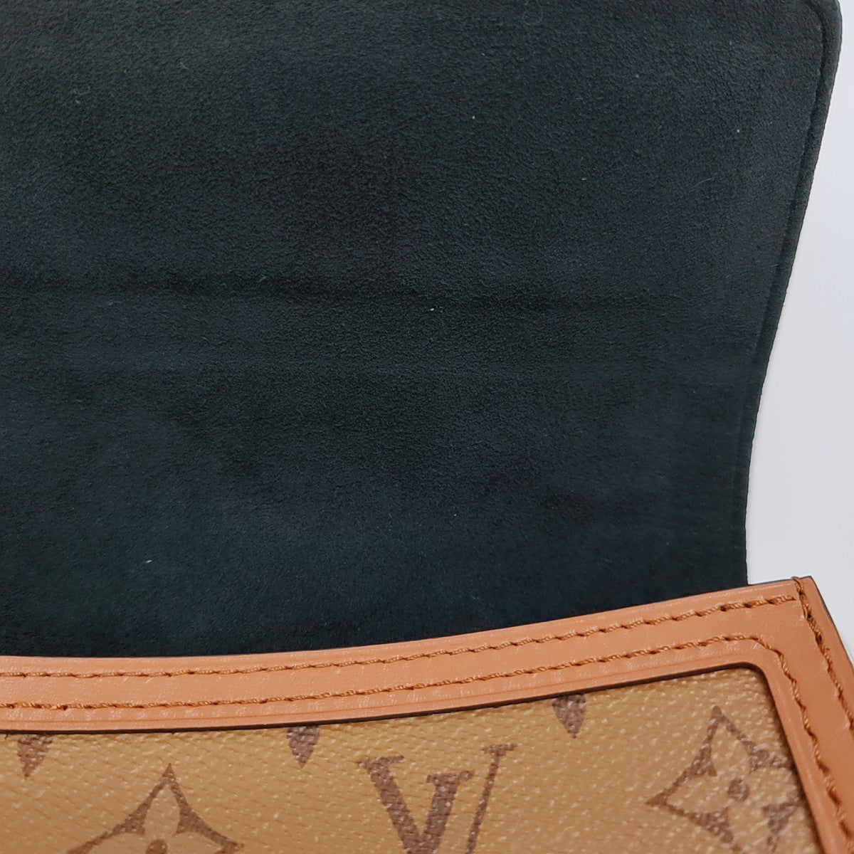 LOUIS VUITTON DAUPHINE Mini Brown Coated Canvas Monogram Vernis Dauphine Crossbody Bag Shoulder Bag Adjustable Strap Complete Accessories-(SKU)-958208247