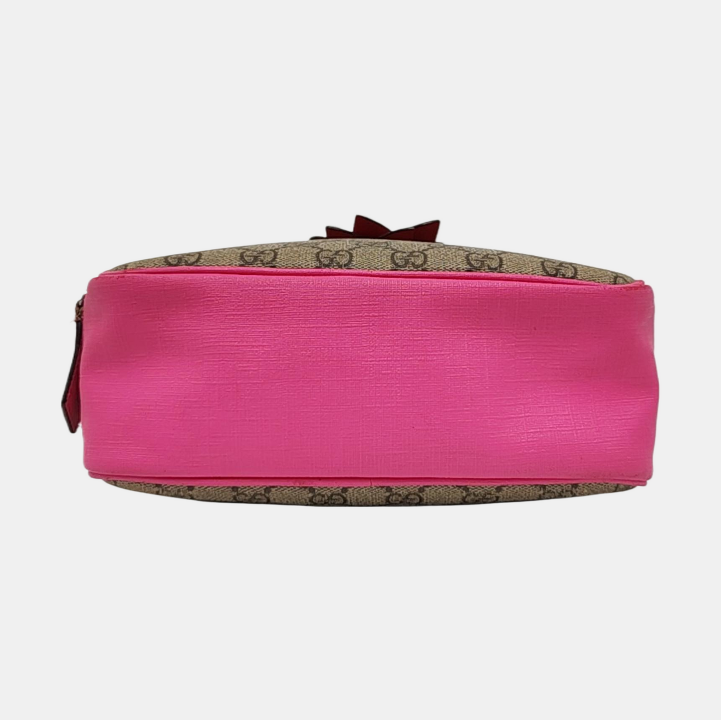 GUCCI Multicolor Coated Canvas Monogrammed Printed Single Shoulder Bag Crossbody Bag Silver Hardware-(SKU)-956794063