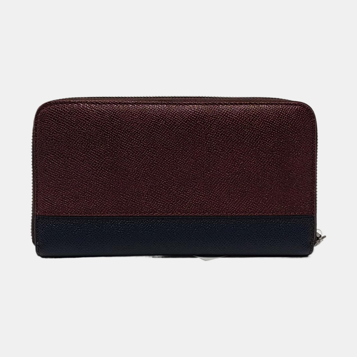 BURBERRY Magenta Cowhide Wallet Ruthenium color hardware-(SKU)-958444693
