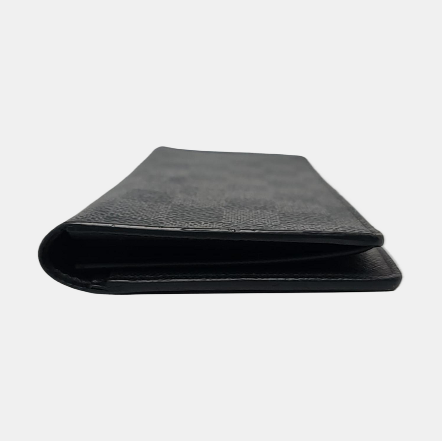 LOUIS VUITTON ALEXANDRE Gray Coated Canvas Chessboard Plaid Wallet-(SKU)-958578109