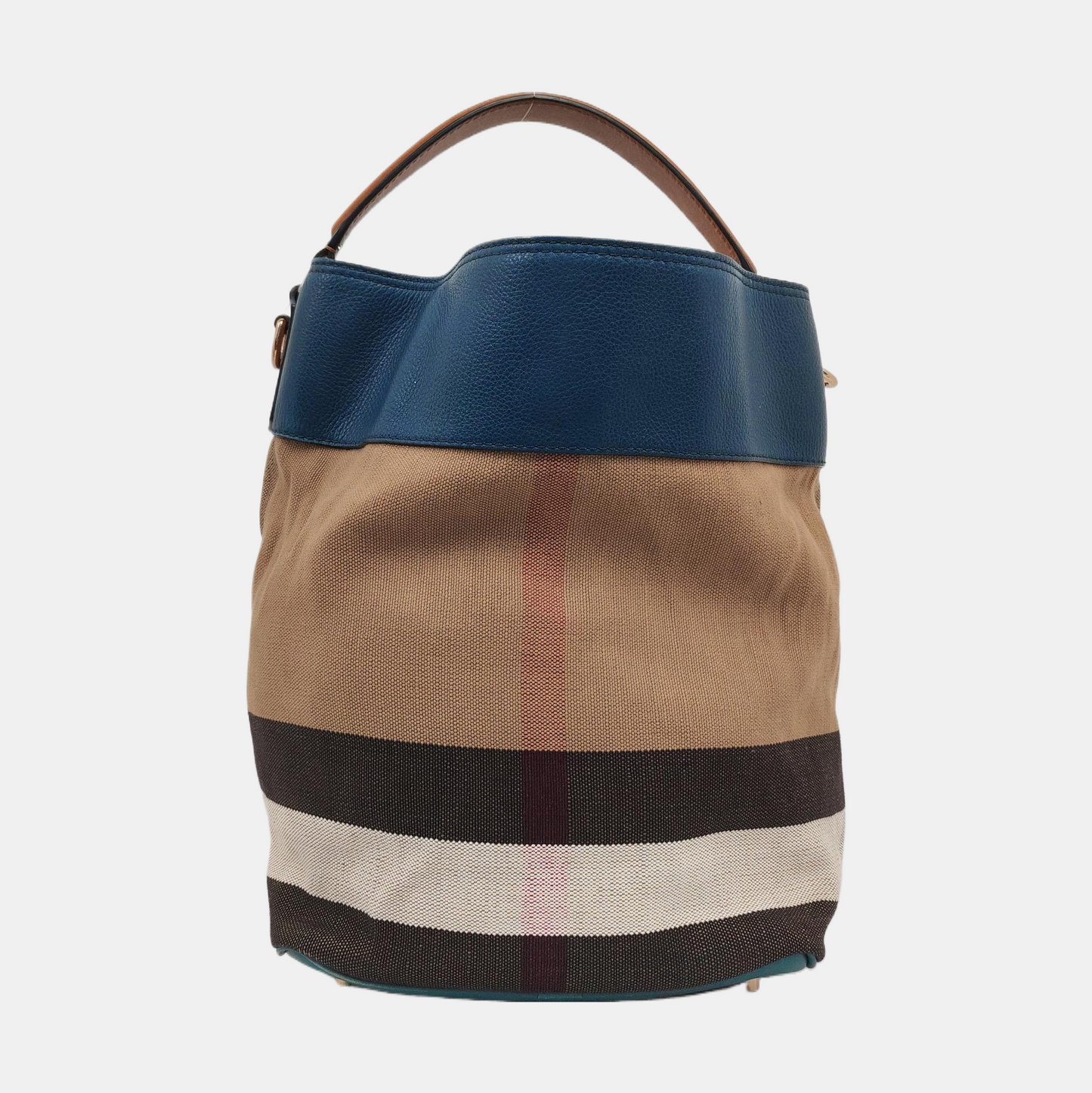 BURBERRY Ashby Brown Canvas Single Shoulder Bag Handbag Golden hardware Pouch detachable shoulder strap-(SKU)-958890264