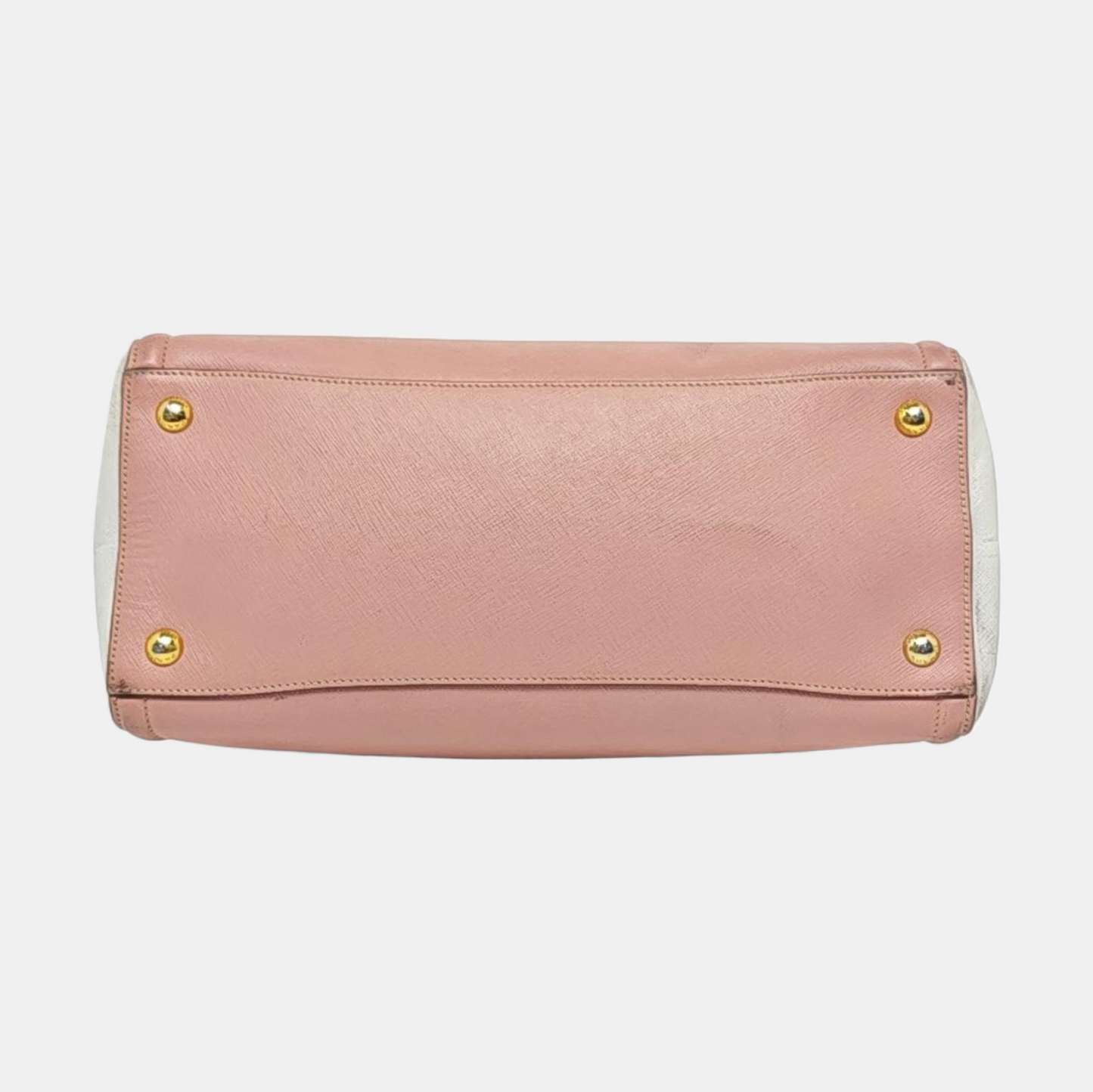 PRADA Tote bag Pink Calfskin Logo Tote Bag Golden hardware-(SKU)-958685441