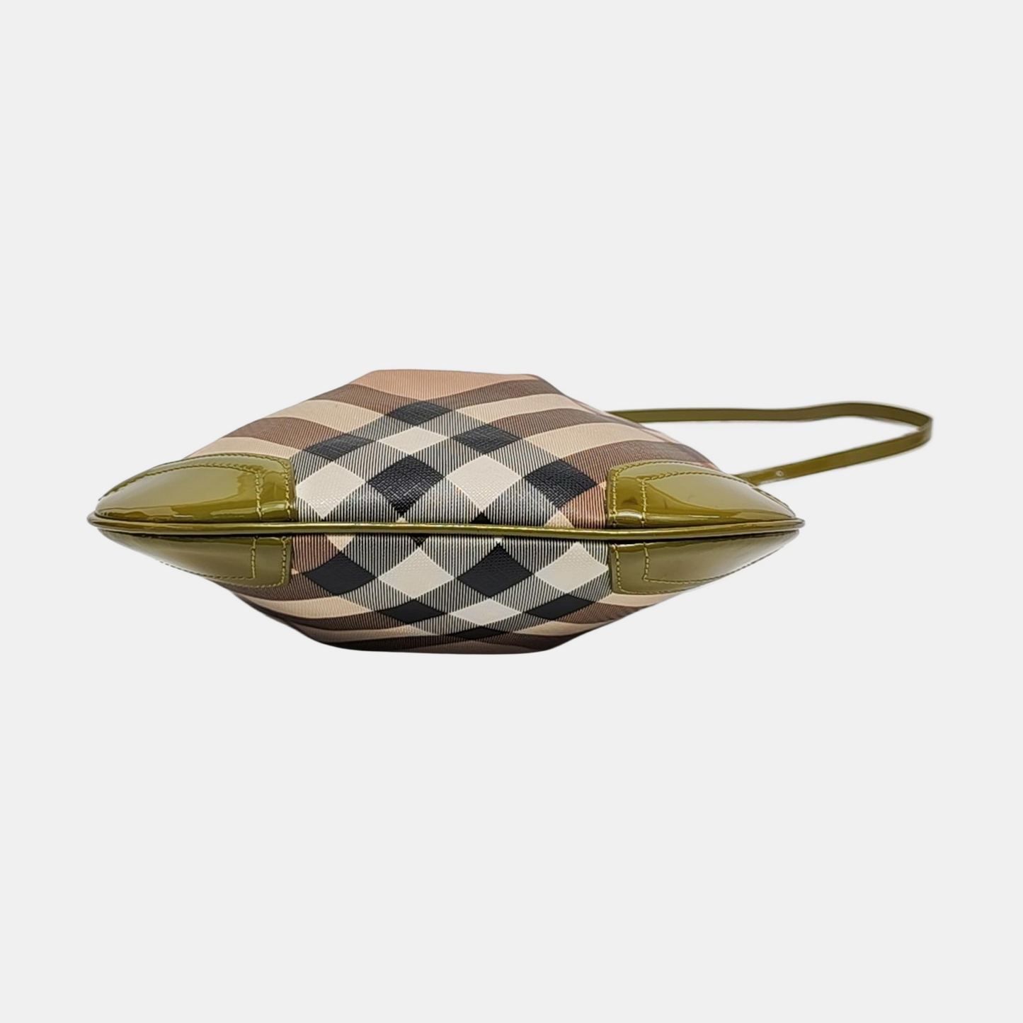 BURBERRY Dryden Beige Coated Canvas Printed Shoulder Bag Crossbody Ruthenium color hardware-(SKU)-958670798