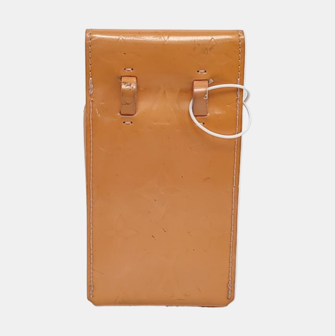 LOUIS VUITTON 黄色漆皮压纹Shoulder Bag腰包/胸包斜挎包 Golden hardware Vintage model Removable shoulder strap-(SKU)-958911124