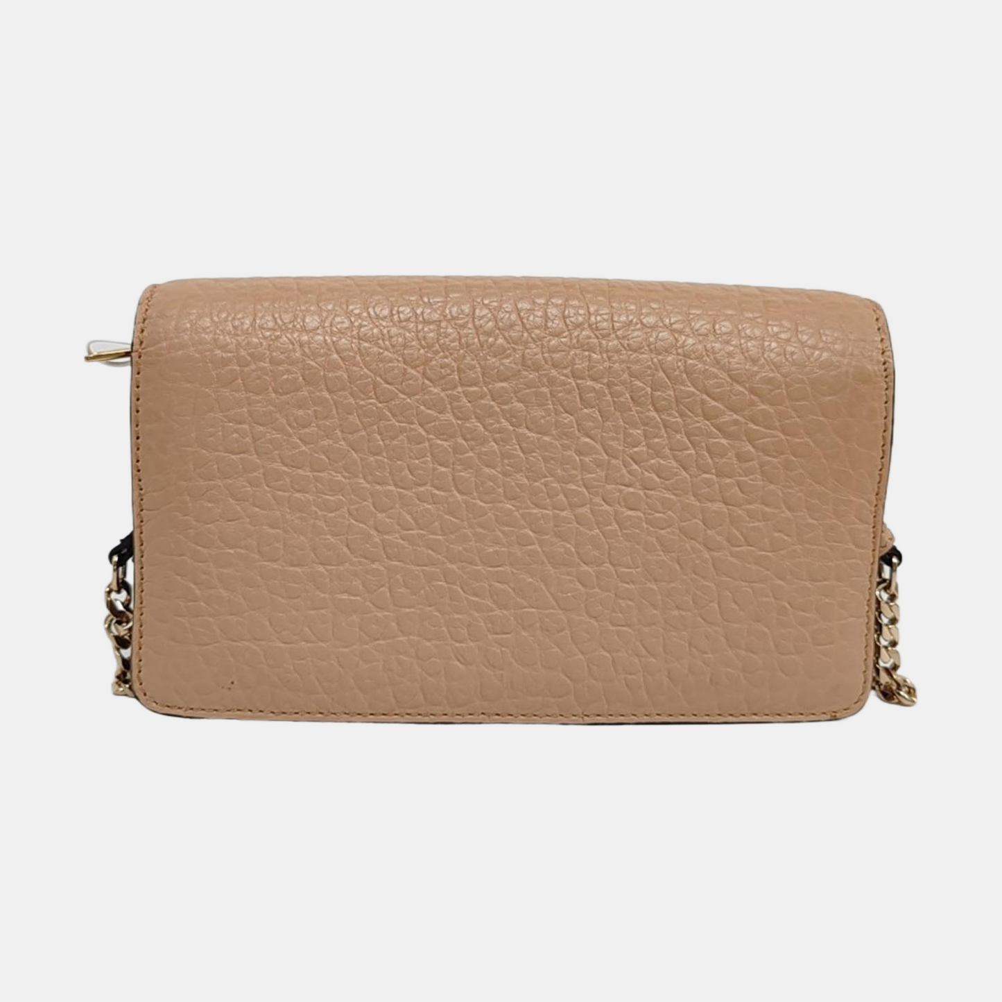 BURBERRY Langley Khaki cowhide single shoulder bag crossbody bag handbag Golden hardware Removable shoulder strap-(SKU)-958841822