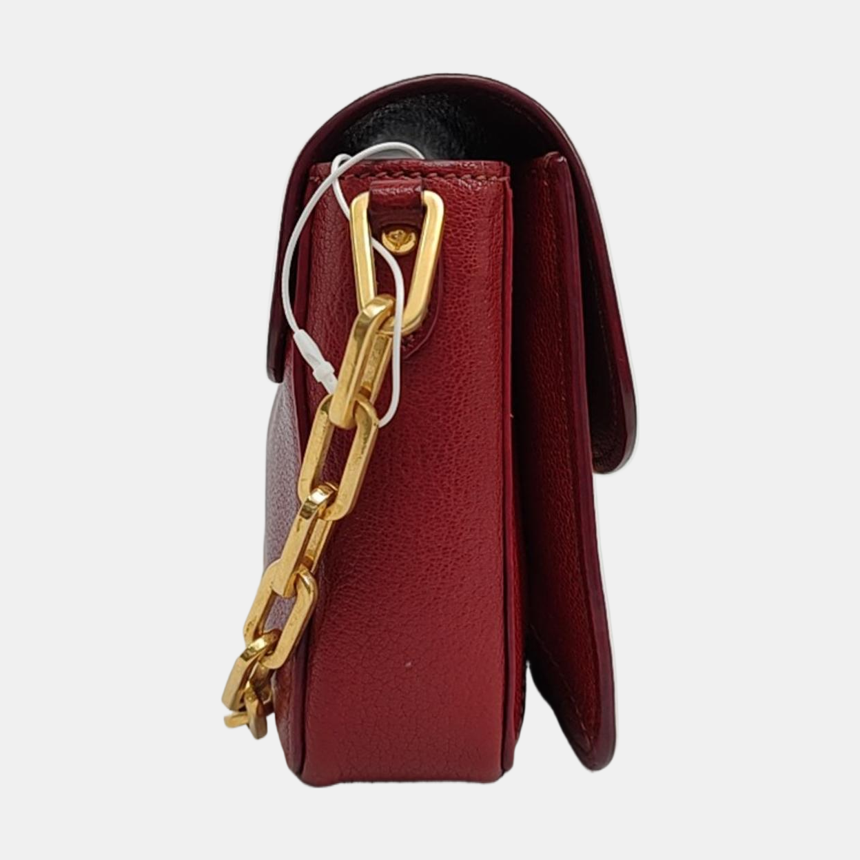 Miu Miu Red cowhide shoulder bag crossbody bag Golden hardware-(SKU)-959044533