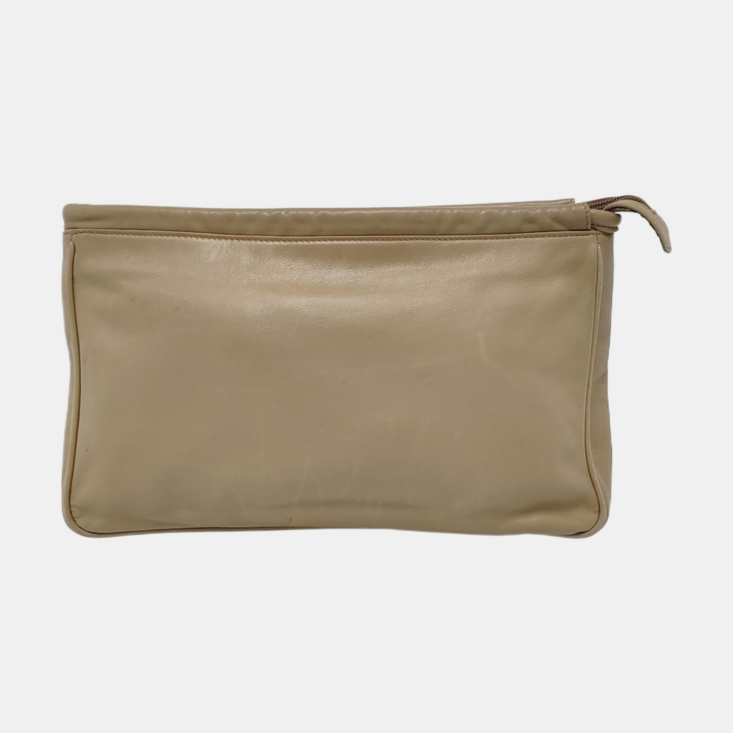 GUCCI Khaki Cowhide Handbag Golden hardware-(SKU)-958886469