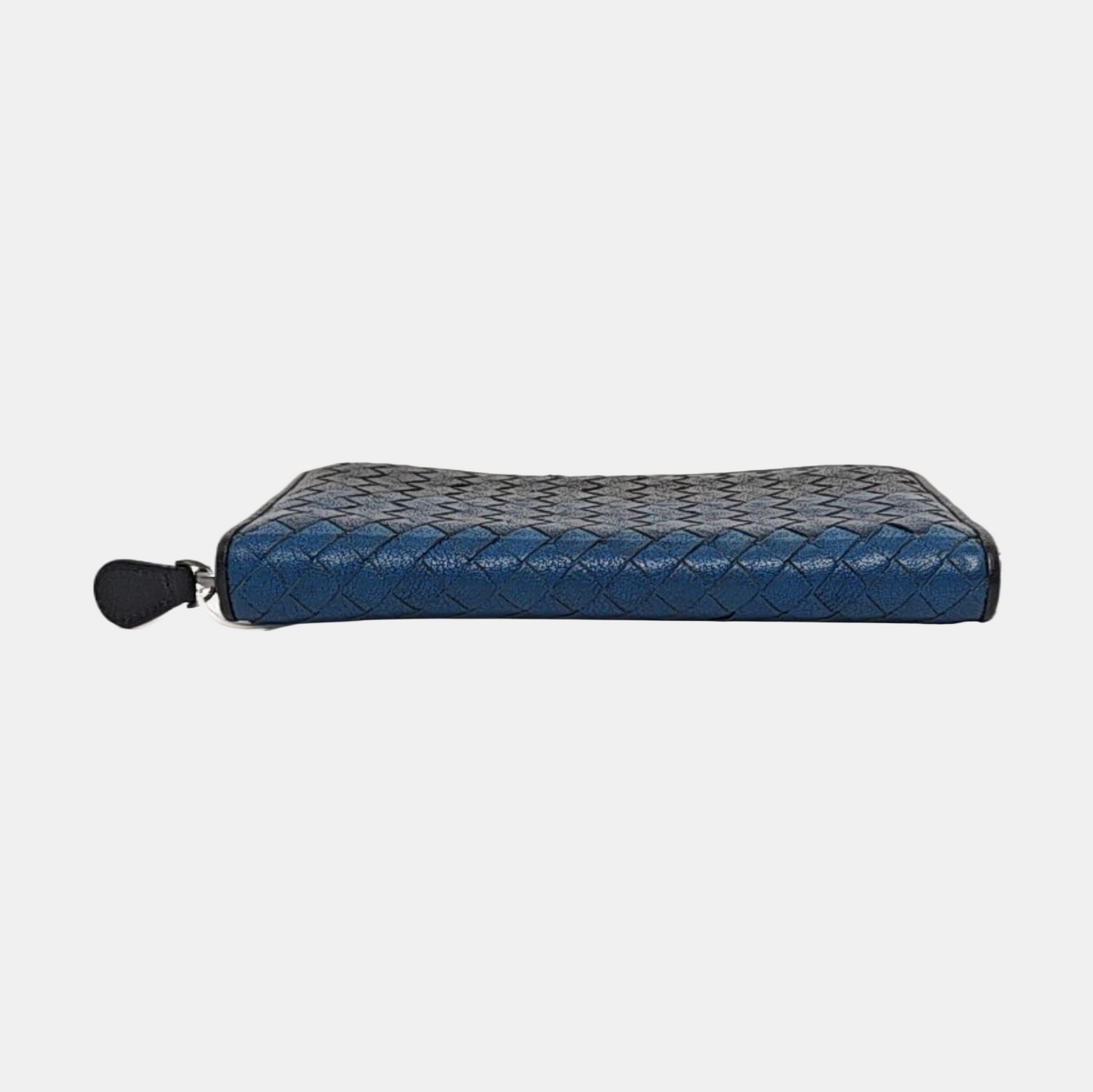 BOTTEGA VENETA Multicolor Calfskin Woven Wallet Black hardware-(SKU)-958932470