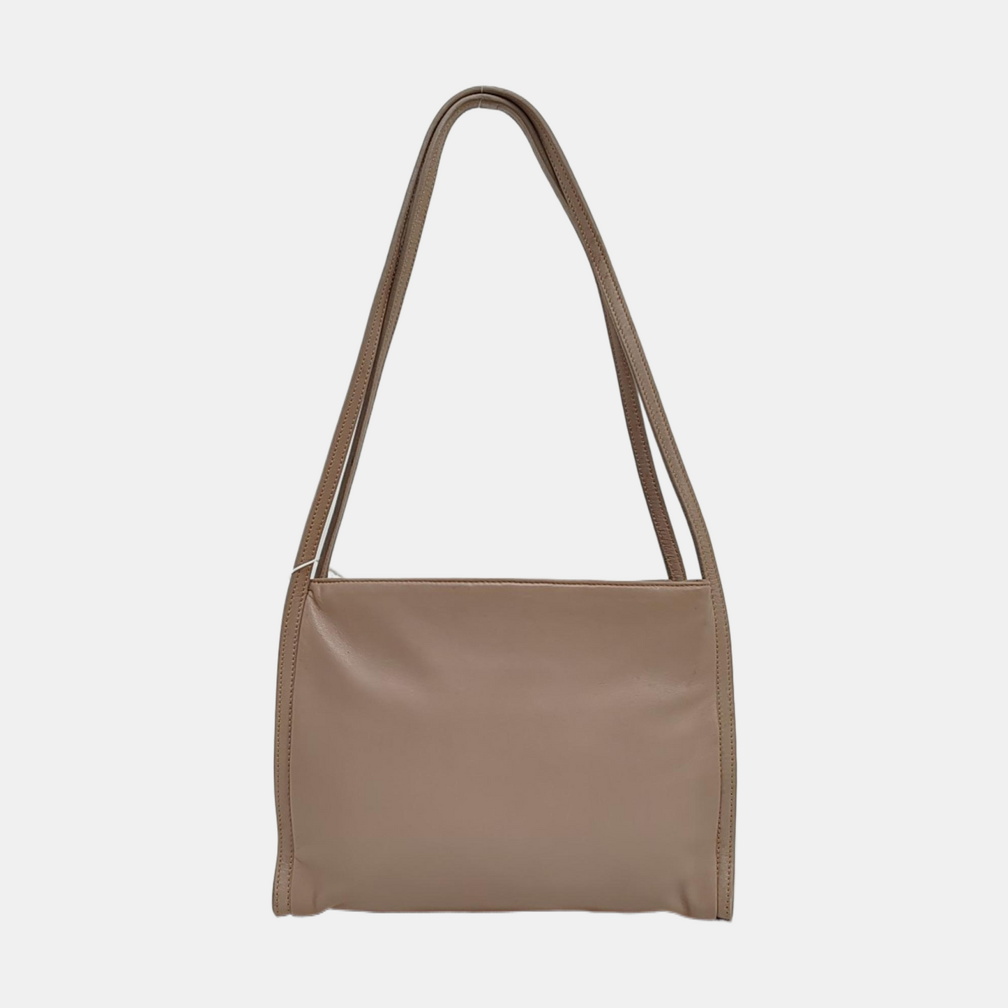 LOEWE Khaki Leather Single Shoulder Bag Tote Bag Golden hardware-(SKU)-958988602