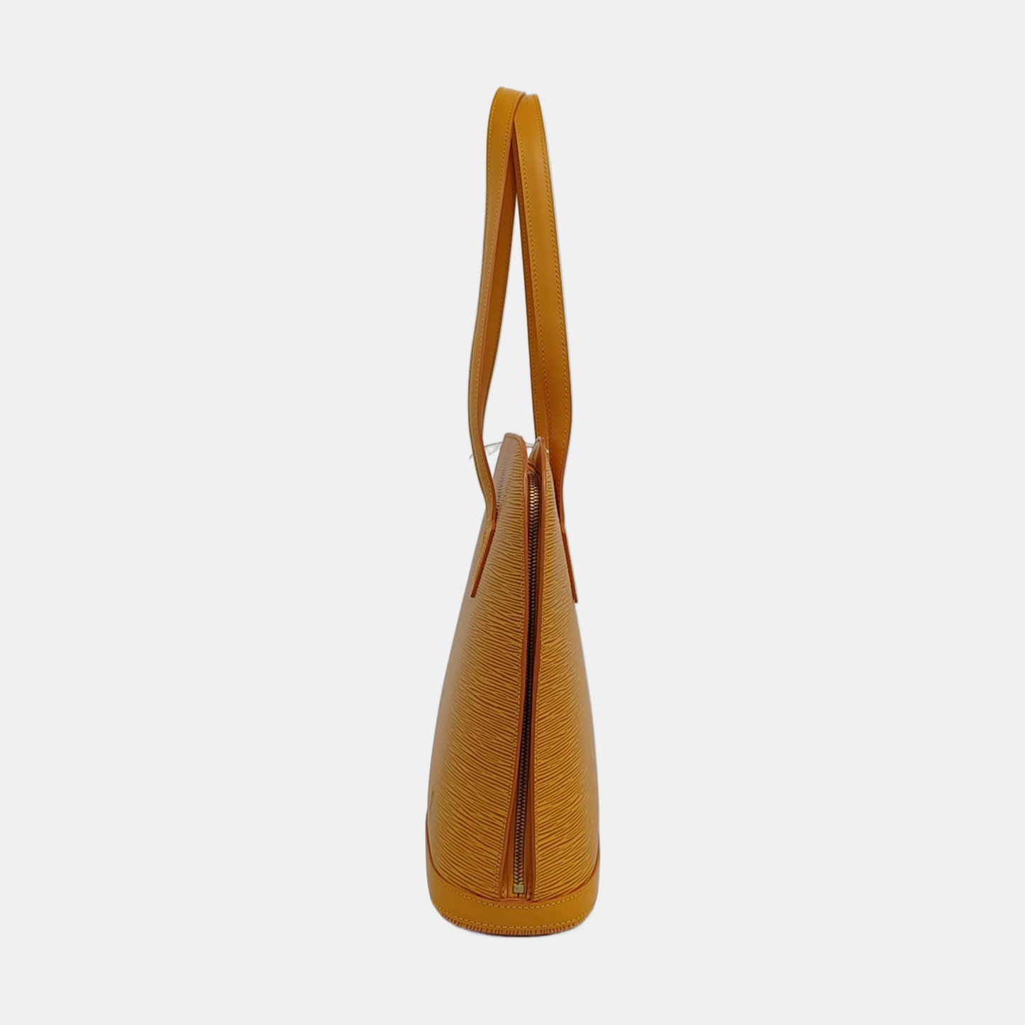 LOUIS VUITTON LUSSAC 黄色EPI牛皮水波纹Shoulder Bag Golden hardware Vintage model-(SKU)-959138039