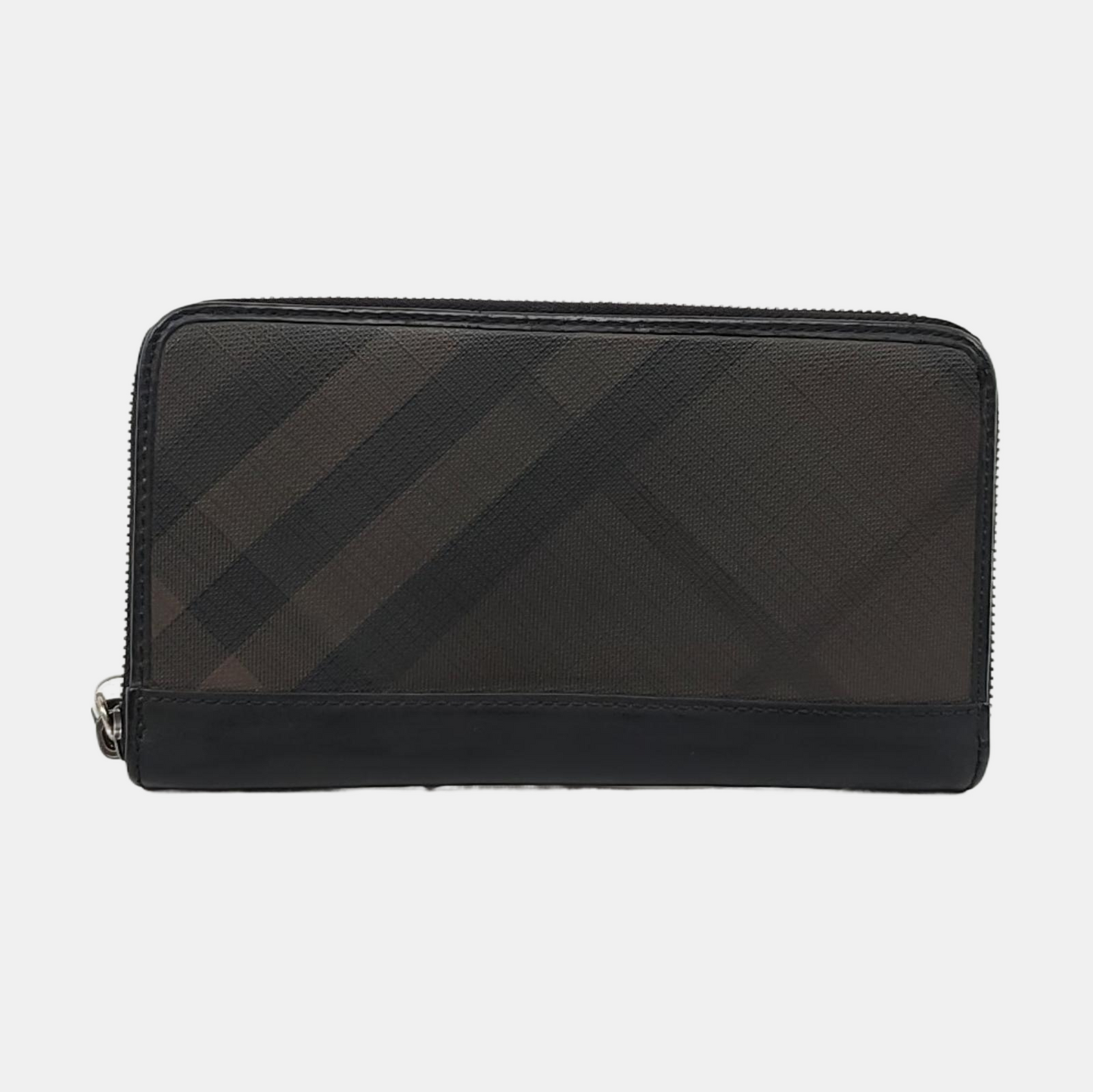 BURBERRY Multicolor Coated Canvas Wallet Silver Hardware-(SKU)-958959438
