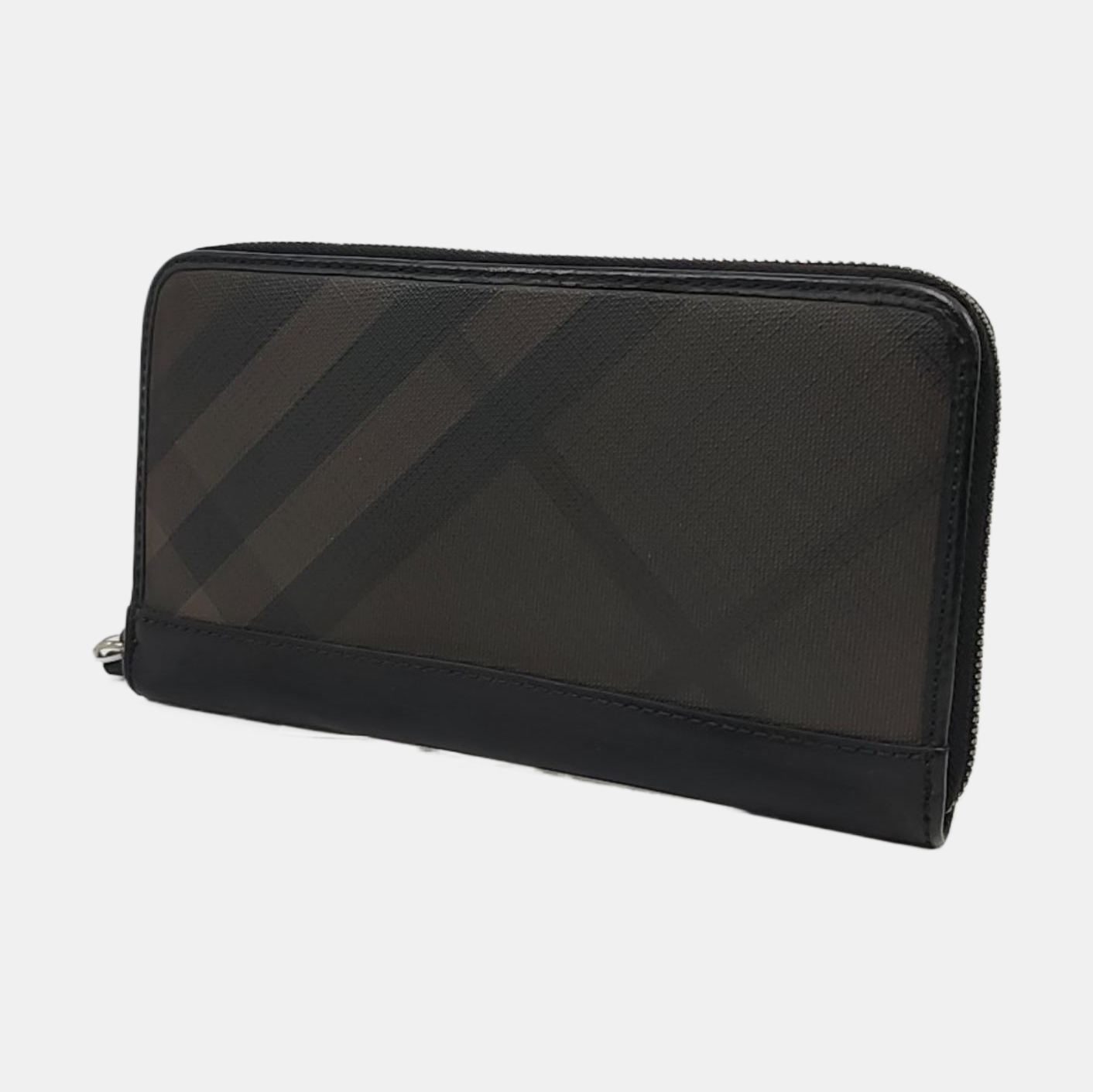 BURBERRY Multicolor Coated Canvas Wallet Silver Hardware-(SKU)-958959438