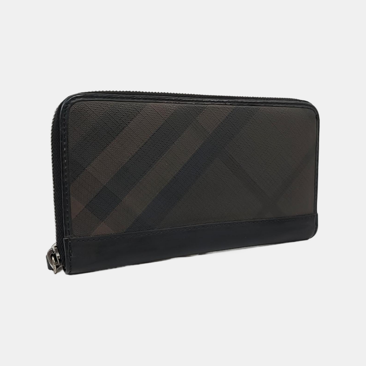 BURBERRY Multicolor Coated Canvas Wallet Silver Hardware-(SKU)-958959438