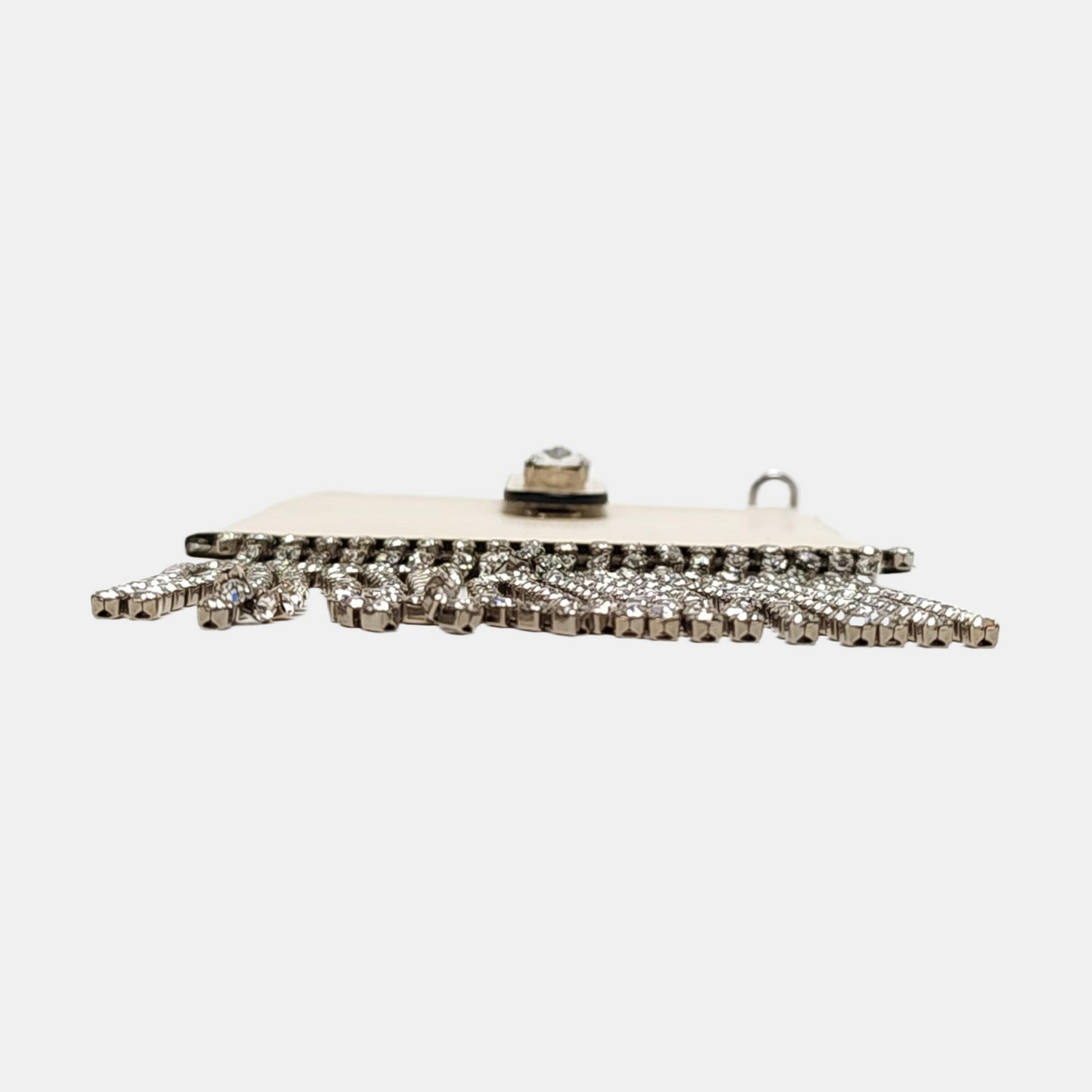 Miu Miu Fringed White Cowhide Fringe Wallet-(SKU)-959067472