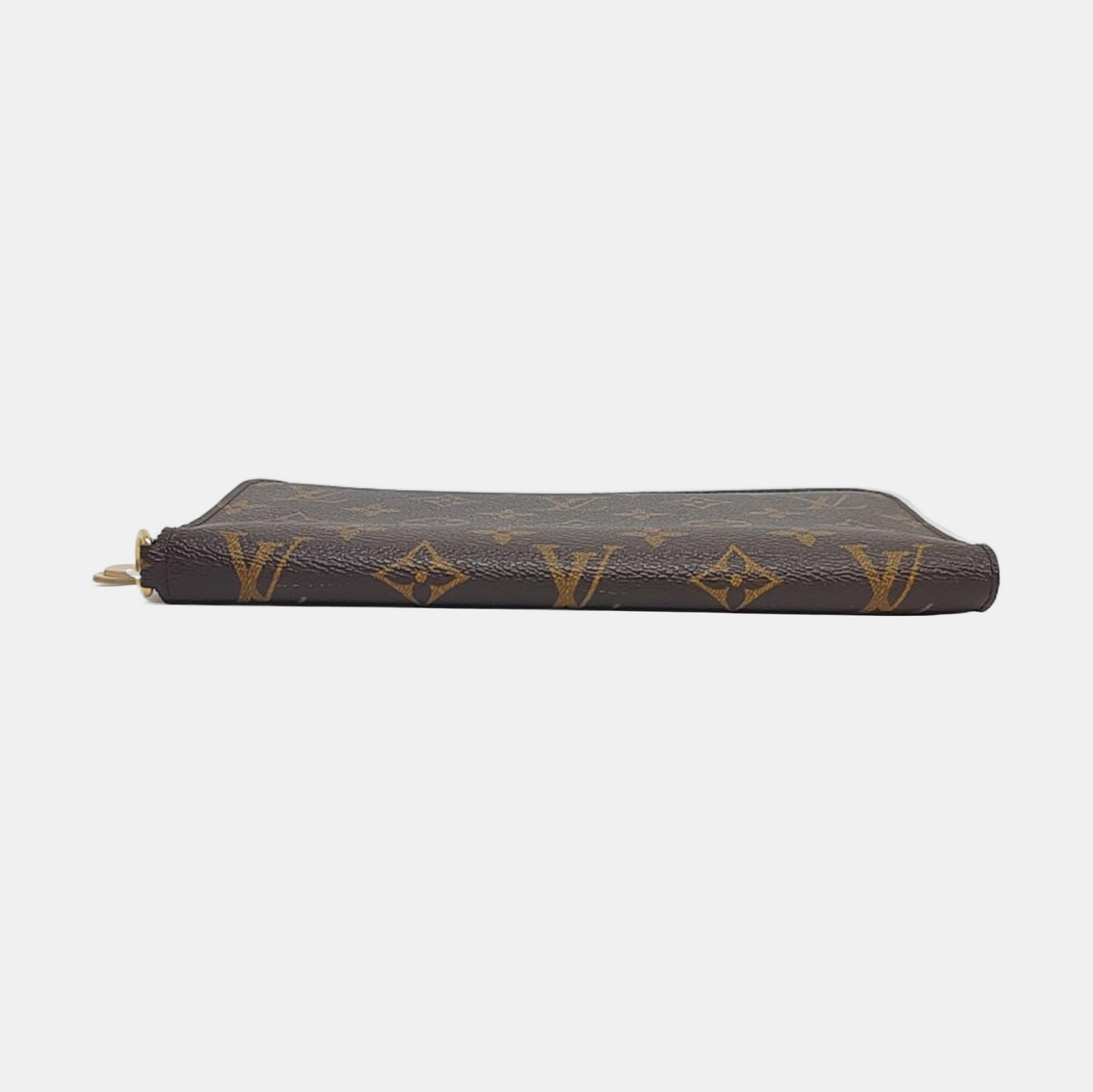 LOUIS VUITTON INSOLITE Brown coated canvas vintage wallet Golden hardware-(SKU)-959102208