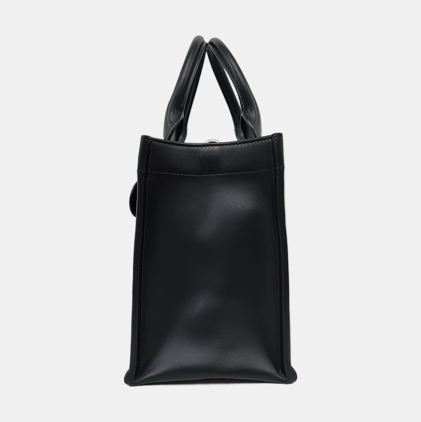 DIOR Book Tote Small Size Black Calfskin Cannage Quilted Single Shoulder Bag Tote Crossbody with Gold Hardware Removable Shoulder Strap-(SKU)-959333294