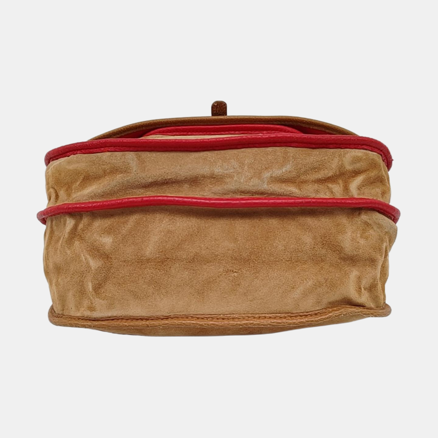 BALENCIAGA Le Cagole Brown Suede Crossbody Single Shoulder Bag Golden hardware-(SKU)-959493893