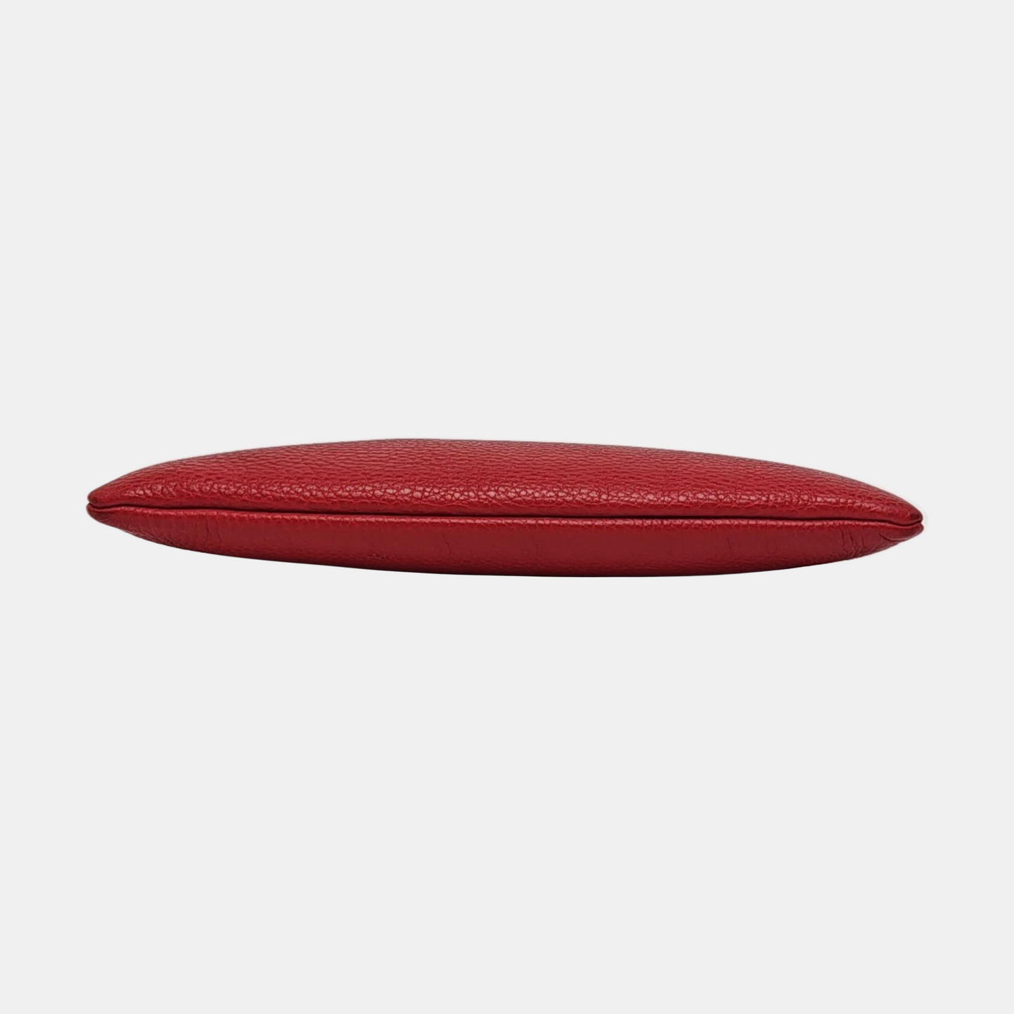 GUCCI Bamboo 1947 Red Cowhide Fringe Clutch Golden hardware-(SKU)-959429873