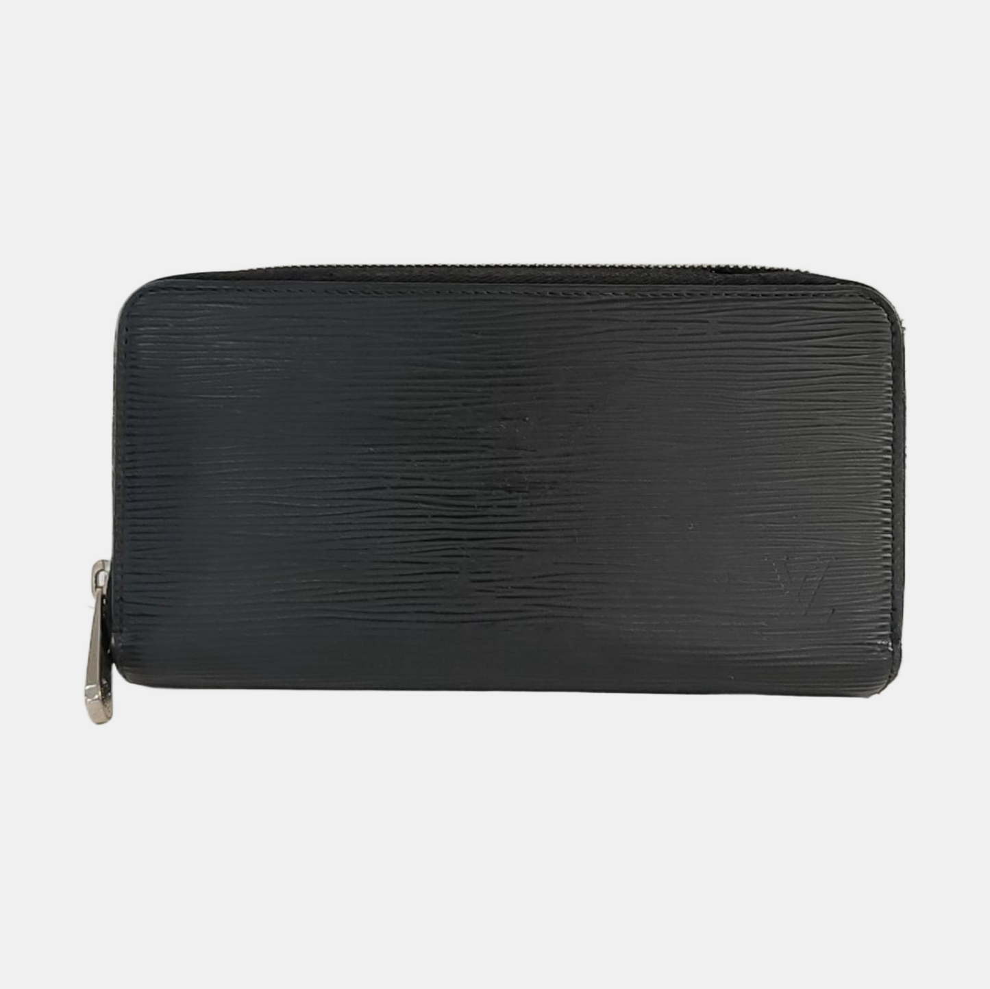 LOUIS VUITTON BlackEPI牛皮水波纹钱包 Silver Hardware-(SKU)-942990730