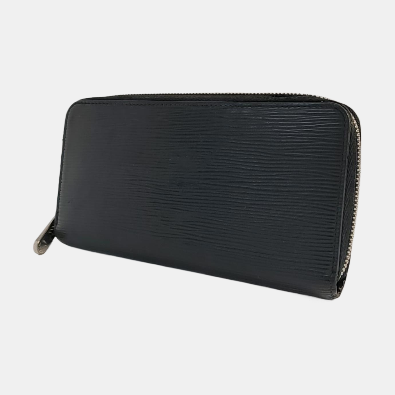 LOUIS VUITTON BlackEPI牛皮水波纹钱包 Silver Hardware-(SKU)-942990730