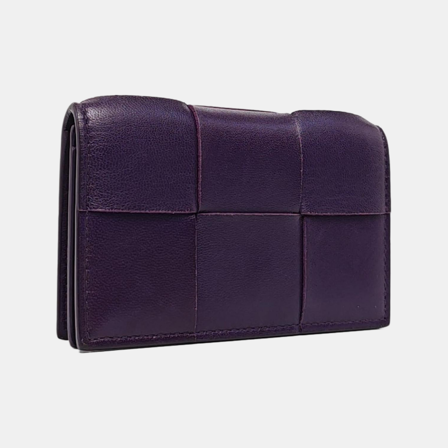 BOTTEGA VENETA Purple Cowhide Wallet-(SKU)-958679200