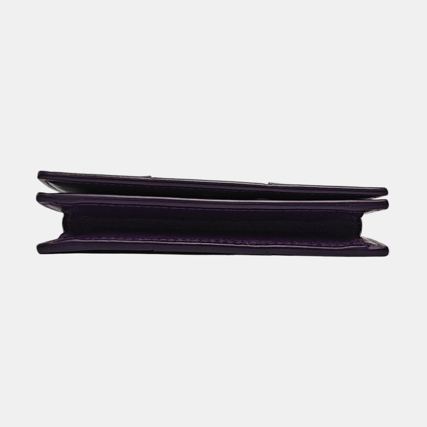 BOTTEGA VENETA Purple Cowhide Wallet-(SKU)-958679200