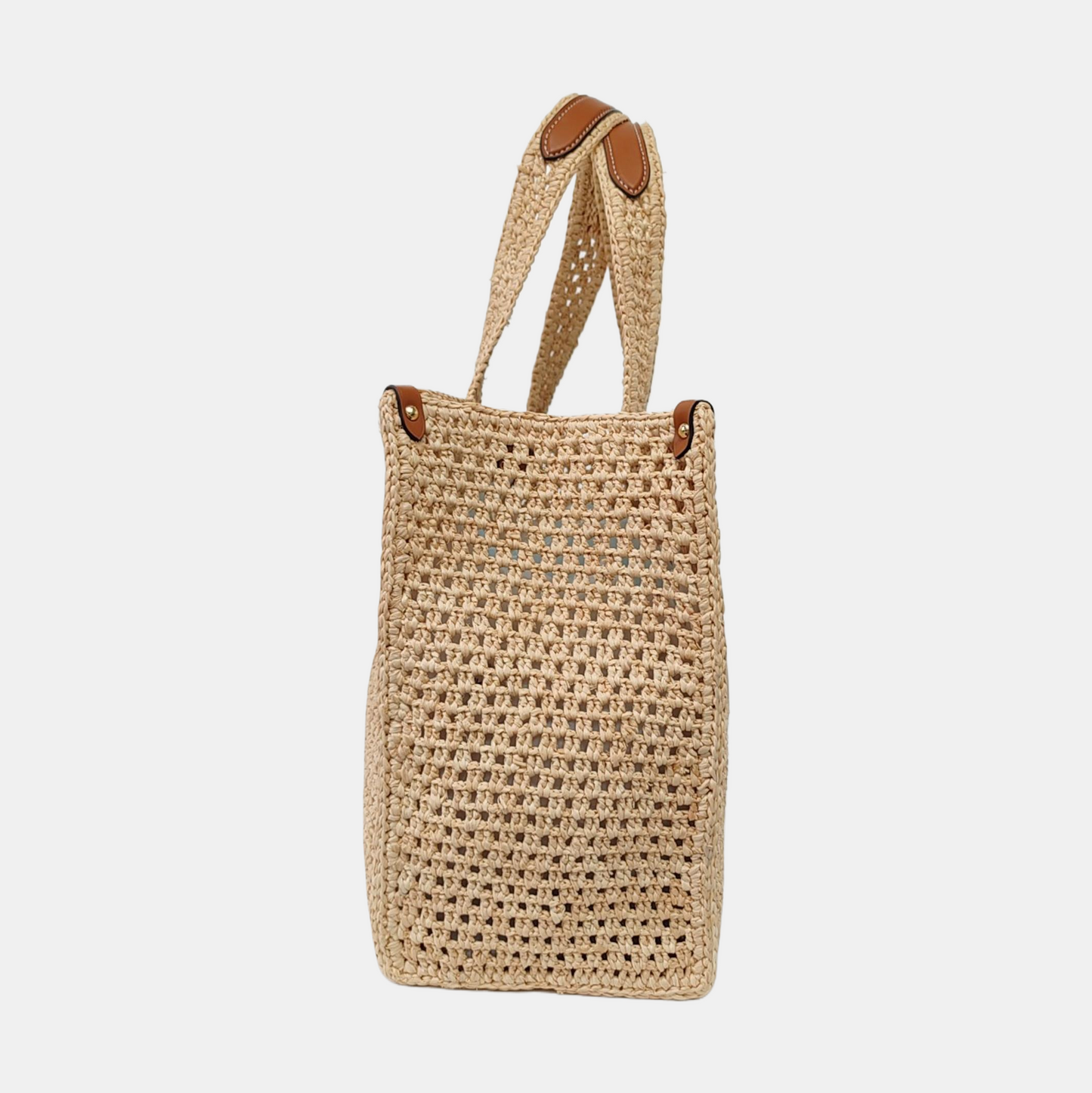 LOUIS VUITTON ONTHEGO Medium Brown Woven Jungle Bag Crossbody Shoulder Bag with Golden Hardware-(SKU)-959709161