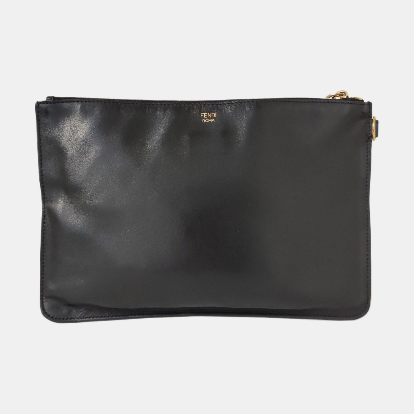 FENDI Monster Black cowhide monster handbag Golden hardware-(SKU)-959812668