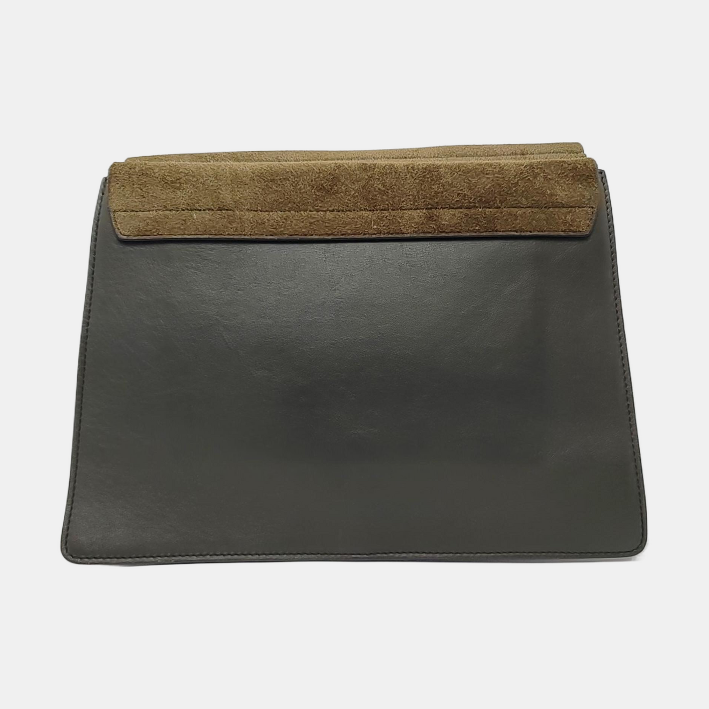 Chloé Faye Medium size Dark Green Leather Crossbody Shoulder Bag Golden hardware Removable shoulder strap-(SKU)-959719535