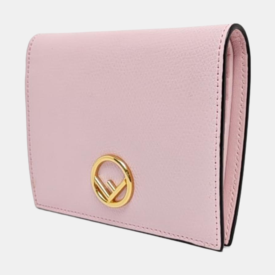 FENDI Pink Cowhide Wallet-(SKU)-960270985