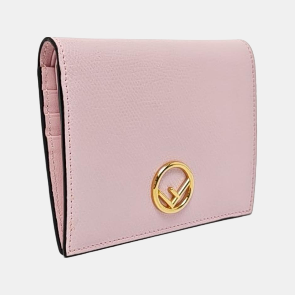 FENDI Pink Cowhide Wallet-(SKU)-960270985