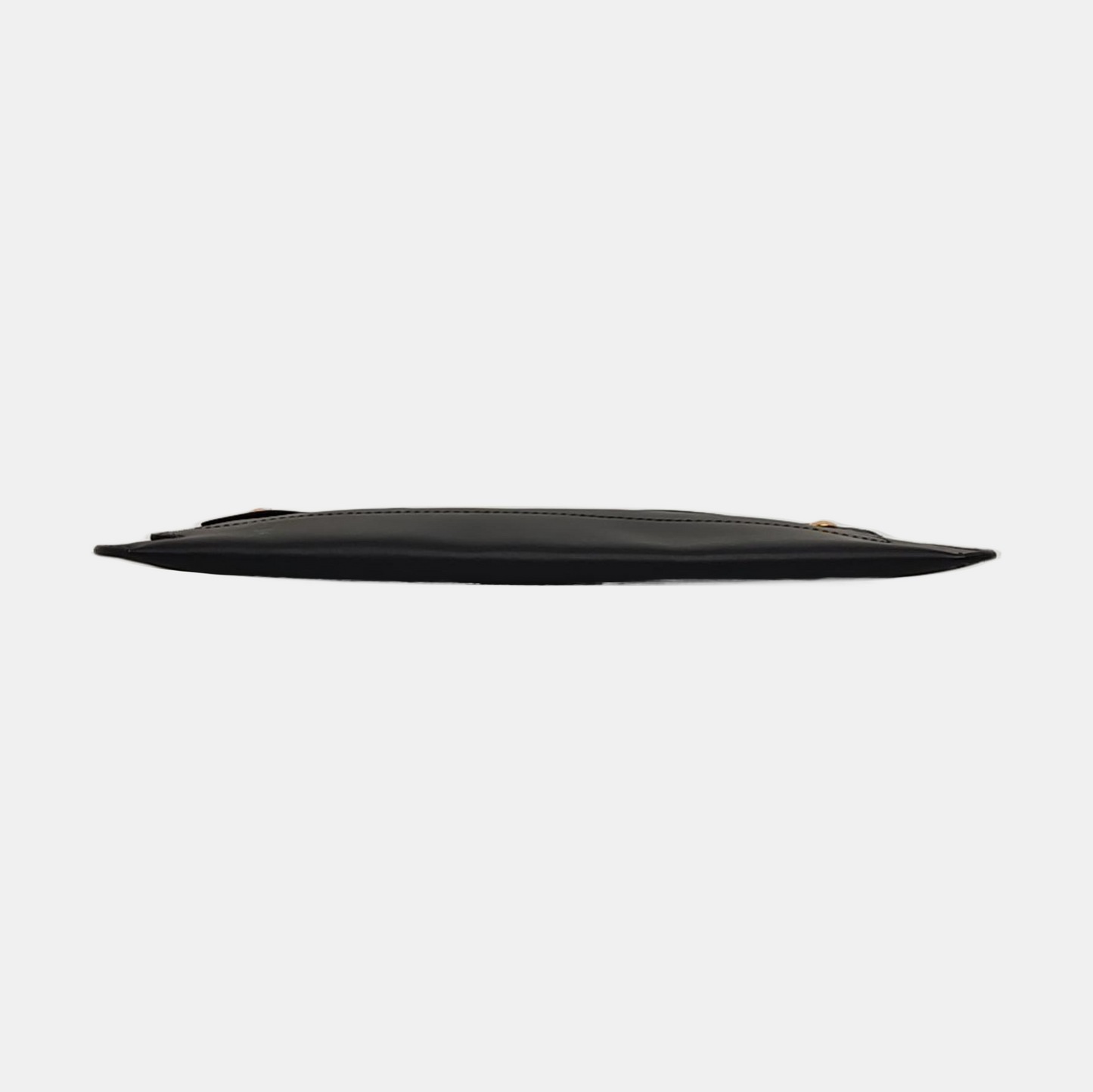 BURBERRY Black Cowhide Clutch Golden hardware-(SKU)-960317671