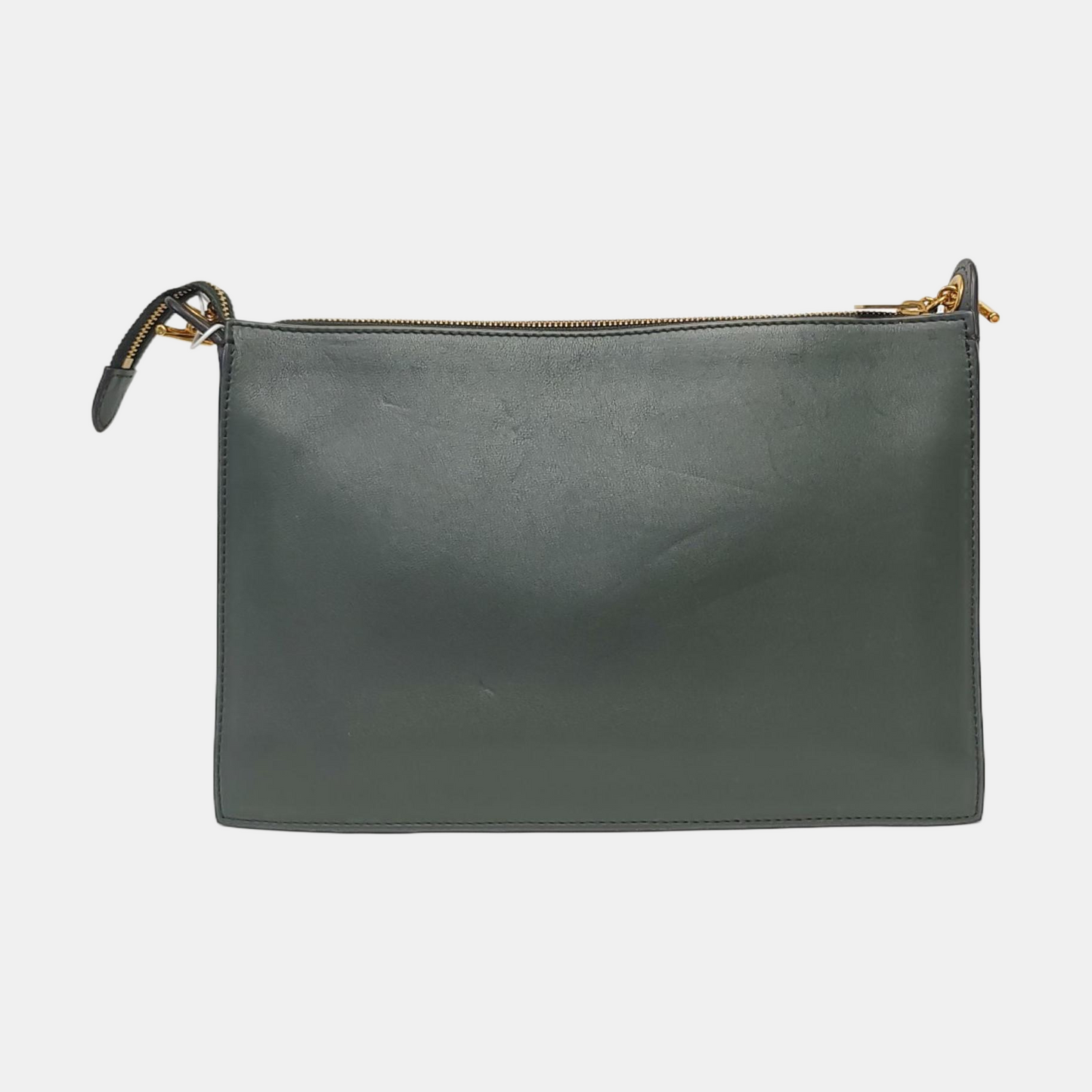 CELINE POCKET Multicolor Cowhide Crossbody Single Shoulder Bag Golden hardware-(SKU)-960407056